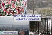 Évszakos éghajlati értékelő – 2024/2025 tél