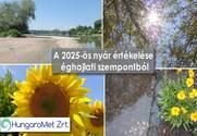 Évszakos éghajlati értékelő – 2025. nyár